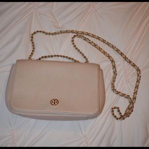 AUTHENTIC Nude Tory Burch Side Bag